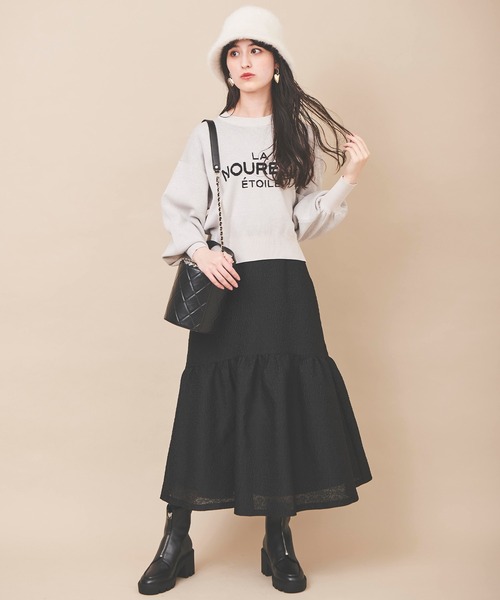「31 Sons de mode」 スカート 36 オフホワイト レディース_画像9