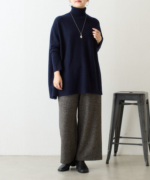 BEARDSLEY（ビアズリー） タートルネック ニット セーター BIGニット