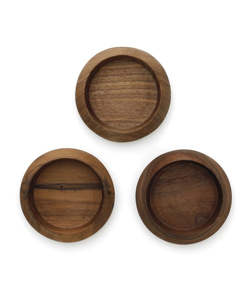 fur. 収納 ファー ウッドトレイ トレー サークル 木製 : ZOZOTOWN