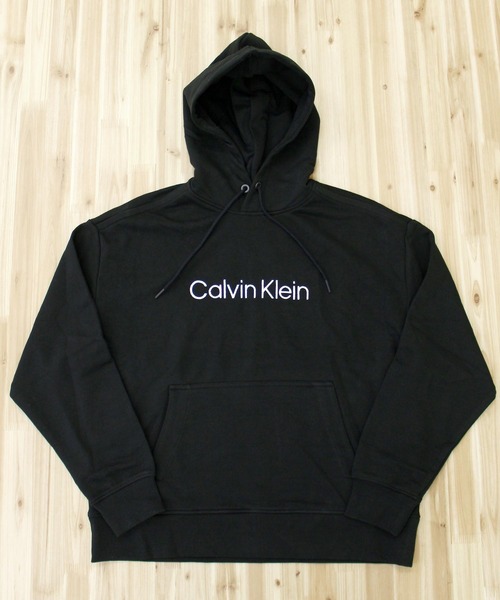 Calvin Klein（カルバン・クライン） パーカー CK ロゴプリント 