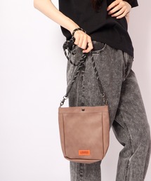[美品] UNIVERSAL OVERALL ショルダーバック UNIVERSAL OVERALL ショルダーバッグ UNIVERSALOVERALL ザイル