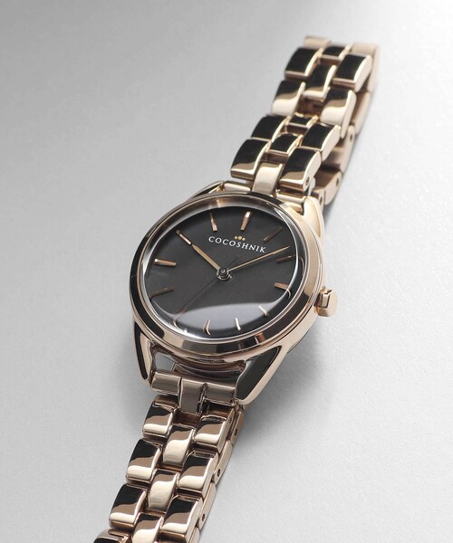 COCOSHNIK（ココシュニック） 腕時計 RGラウンド ブレスレットウォッチ