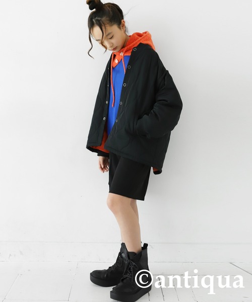 antiqua（アンティカ） ma1 ma-1 2wayキルティングMA-1 キッズ 子供服