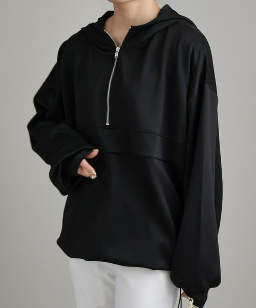 sakishimatokyo パーカー ダンボールアノラックパーカー レディース