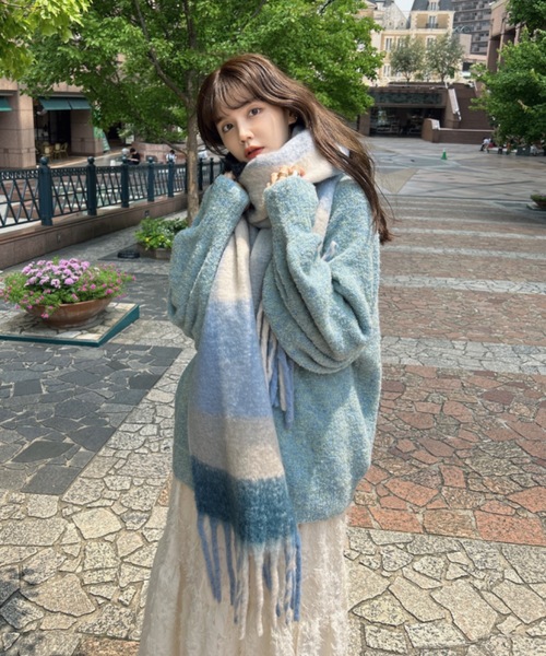 マフラー ストール 「 4色展開 / ZOZO限定 」ボリュームチェック