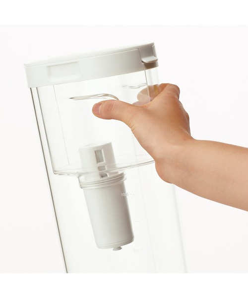 無印良品（MUJI） キッチン アクリル浄水ポット 浄水容量 約1．1L