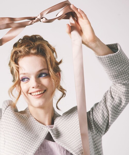 Tocca トッカ★ RHYTHMIC PACE 千鳥柄コートサイズ4 TOCCA｜【消臭】RHYTHMIC PACE 千鳥柄コート | Rakuten Fashion(楽天