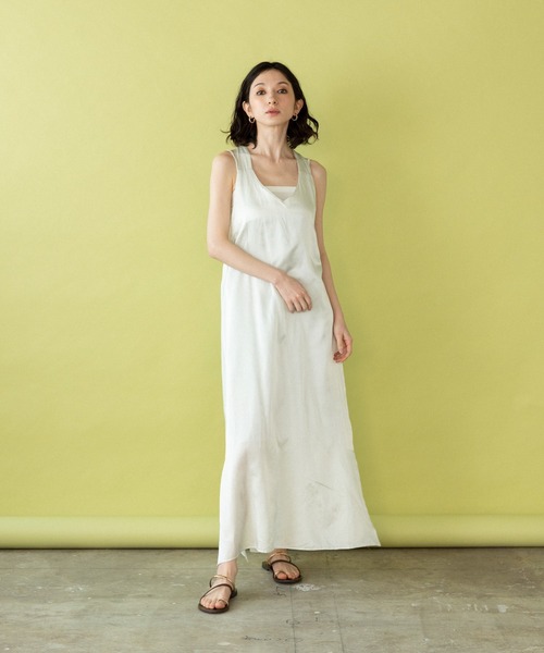 新品☆enrica エンリカ ティアード マキシワンピース 元値4万円 