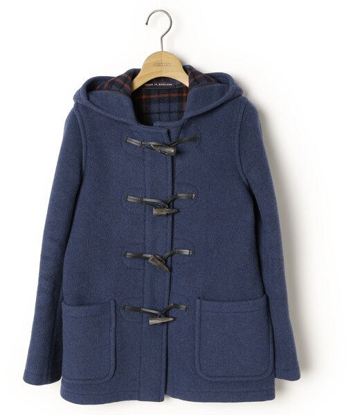 LONDON TRADITION」 ダッフルコート 34 ブルー レディース : 77650681 