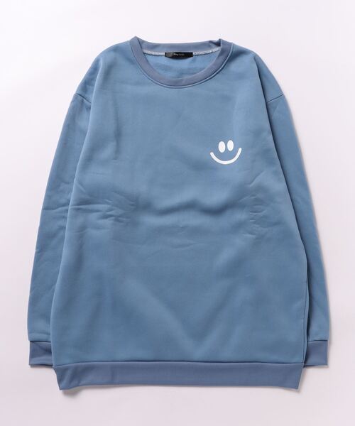 Golfickers スウェットトレーナー【Acid Blue新品】 希少色 ARCHIVER トレーナー スウェット 「Bl」 「IZU」 ニコちゃんマーク裏