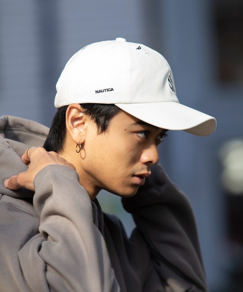 NAUTICA（ノーティカ） キャップ 帽子 「NAUTICA」ロゴパターン6パネル