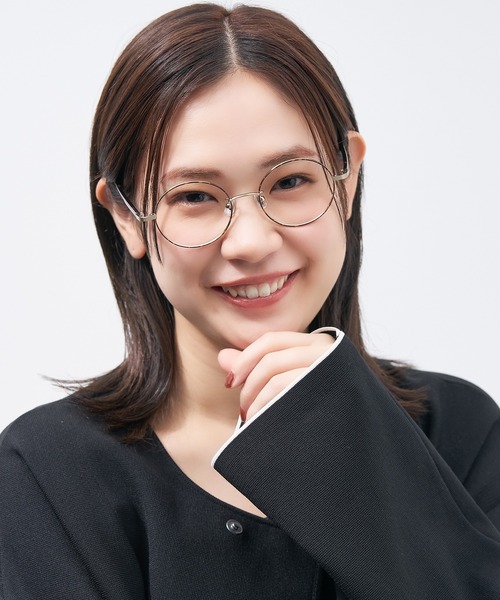 Zoff 伊達メガネ メガネ 眼鏡 ラウンド型 メガネ｜コンビ