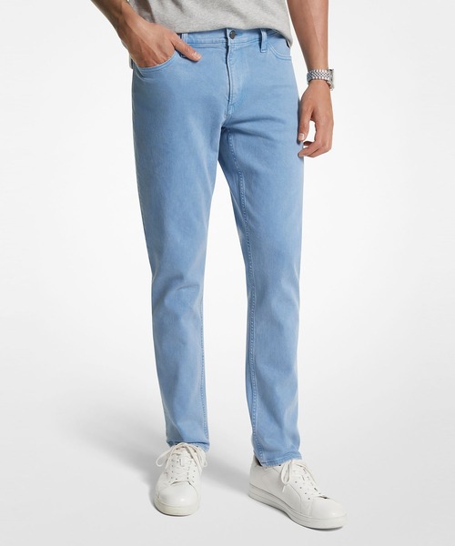 MICHAEL KORS パンツ PARKER スリムフィット ピグメント ダイ 