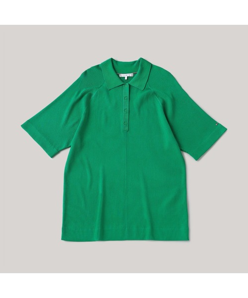 TOMMY HILFIGER（トミー・ヒルフィガー） ポロシャツ ポロ リブ