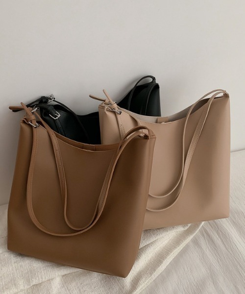 Per sist ence（パーシエンス） トートバッグ ポーチ付きフェイク