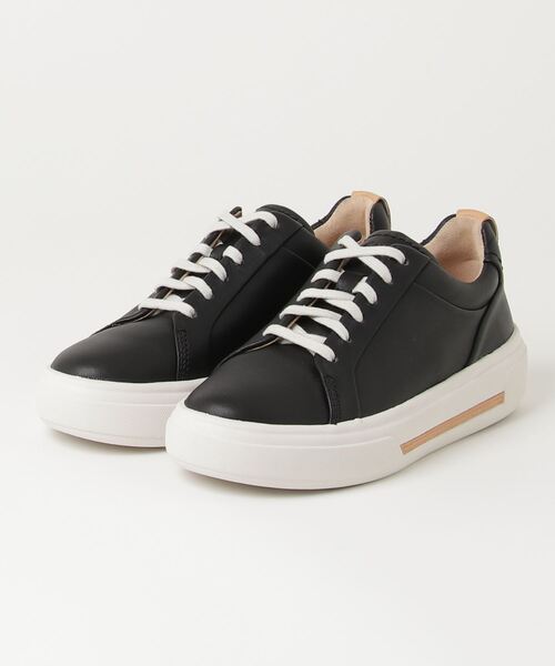 【ほぼ未使用】Clarksクラークス　靴　レディース　シューズ　黒 Clarks（クラークス） スニーカー Hollyhock Walk ホリホック ウォーク