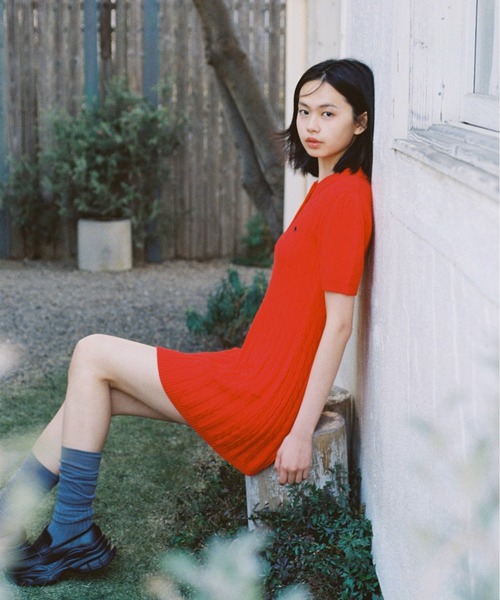 Heather ワンピース 「POLO BCS(ポロ・ビーシーエス)」ケーブル