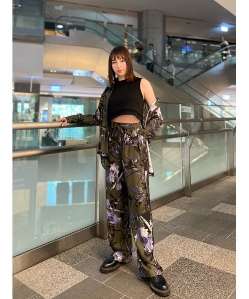 ALLSAINTS リネン ブレンド レース フリル チュニック ブラウス All Saints - ALLSAINTS リネン ブレンド レース フリル