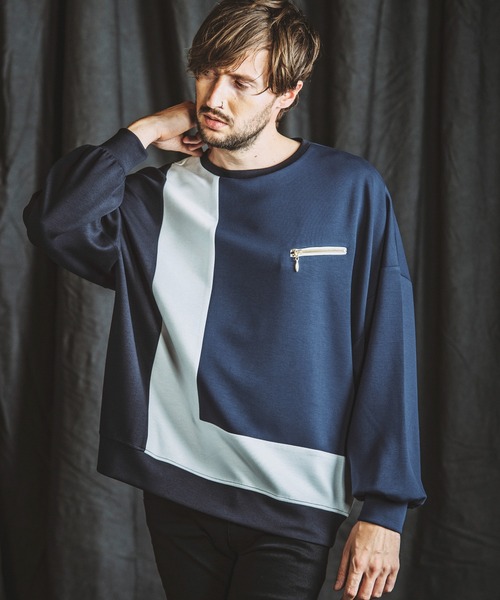 NO ID. tシャツ チェンジングZIP C/N-PO(プルオーバー) メンズ
