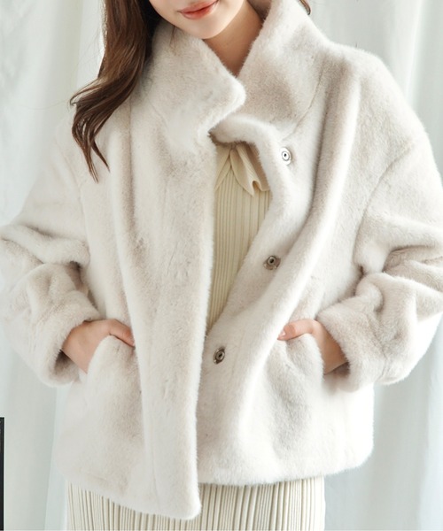 Jasmine Grandiflorum コート アウター 「Jasmine」エコファー