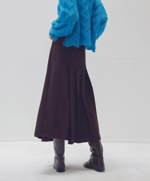 DRESSLAVE スカート paneled wrap skirt(パネルラップスカート