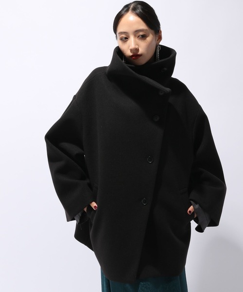 HARE コート ウーリーテックフランシスコート Sサイズ 黒 HARE（ハレ