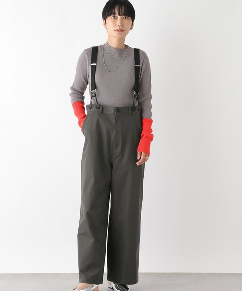 その他 sui LEPSIM パンツ サス付きツイルパンツ 133623 レディース