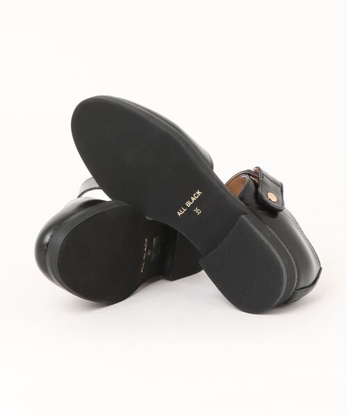 美品アポムAPOMストラップシューズ黒ブラック37パンプスジェフリー