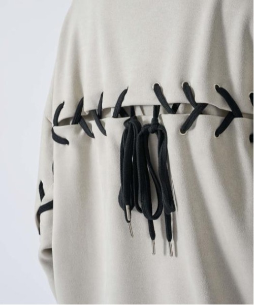 RE730 トレーナー スウェット 「RE730」ファイクスウェード / レース