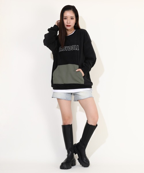 BABYDOLL（ベビードール） トレーナー スウェット 親子お揃い 4WAY