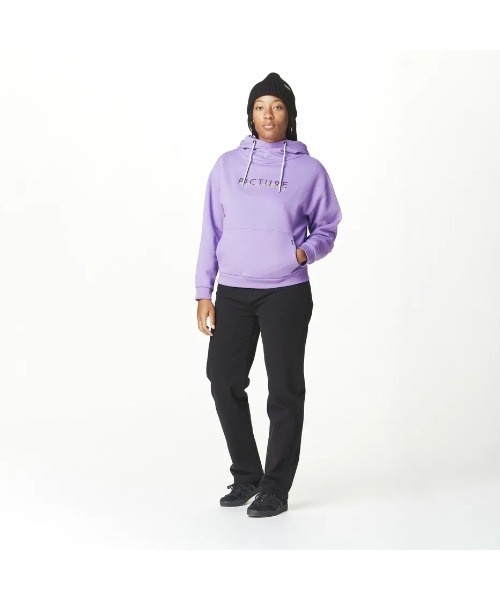 パーカー 「PICTURE/ピクチャー」HENIA HOODIE/プルオーバーロゴパーカー・フーディー レディース PICTURE ORGANIC CLOTHING パーカー 「PICTURE/ピクチャー