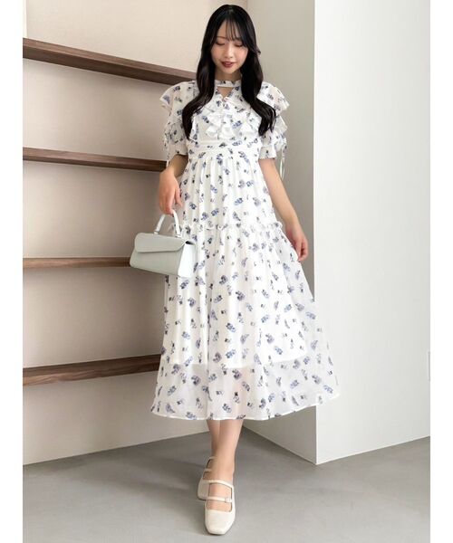 極美品！ロイスクレヨン リボンフラワーワンピース！ 極美品！ロイスクレヨン リボンフラワーワンピース！ 楽天市場