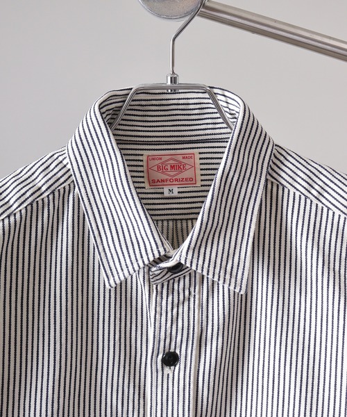 BIG MIKE シャツ ヒッコリーストライプ / HICKORY STRIPE SHIRTS