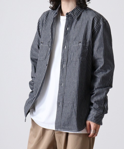 BIG MIKE ヒッコリー シャツ BIG MIKE シャツ ヒッコリーストライプ / HICKORY STRIPE SHIRTS