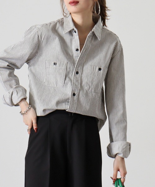 BIG MIKE シャツ ヒッコリーストライプ / HICKORY STRIPE SHIRTS