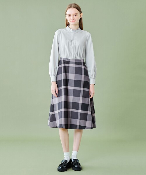BLUE LABEL ワンピ BLUE LABEL CRESTBRIDGE ワンピース 「WEB限定」クレスト