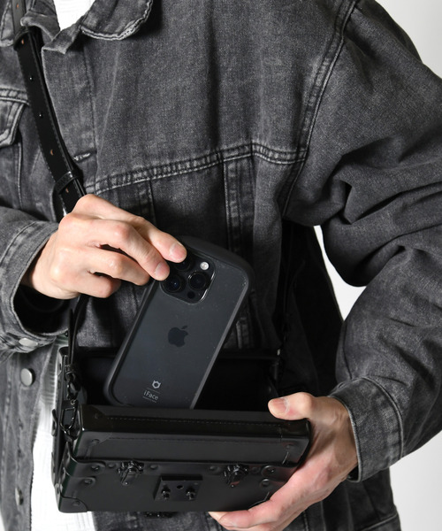 NEOS（KOKUYO） ショルダーバッグ 「neos」合成皮革 トランク型