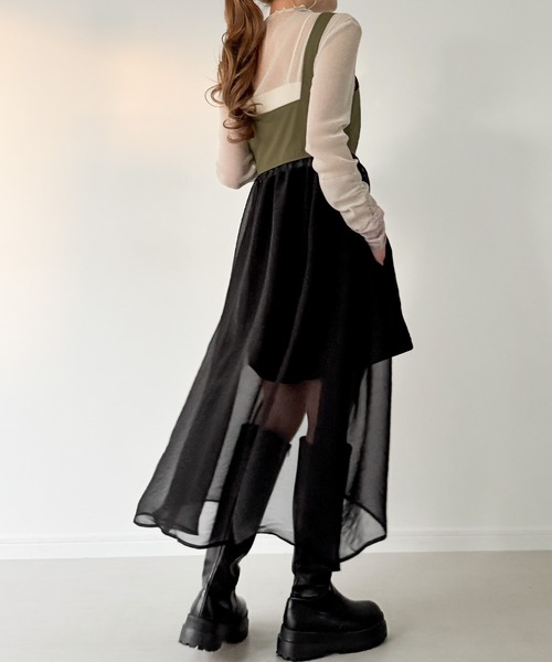 シアーレイヤードビスチェ ADAM ET ROPE'｜シアーレイヤードビスチェ | Rakuten Fashion