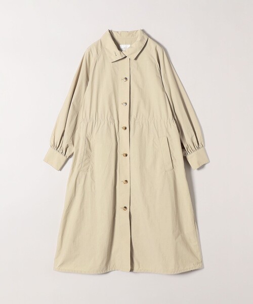 SHIPS any コート アウター any:「洗濯機可能」スタンドカラー