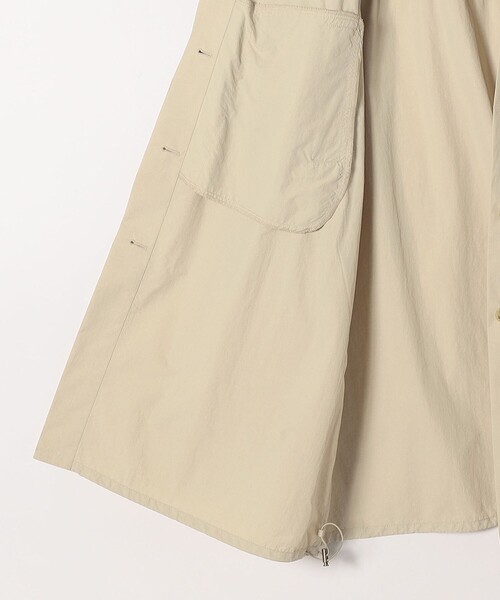 SHIPS any コート アウター any:「洗濯機可能」スタンドカラー