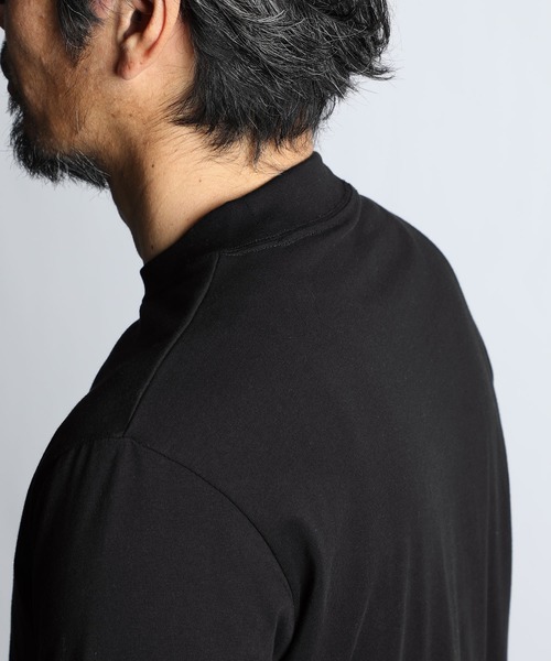 【未使用】シリコンバイオ加工 シルキータッチ シールドネックロンTEE Sサイズ The DUFFER of ST.GEORGE tシャツ SHIELD NECK L/SL TEE