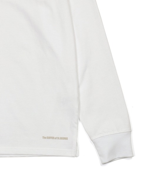 The DUFFER of ST.GEORGE tシャツ SHIELD NECK L/SL TEE