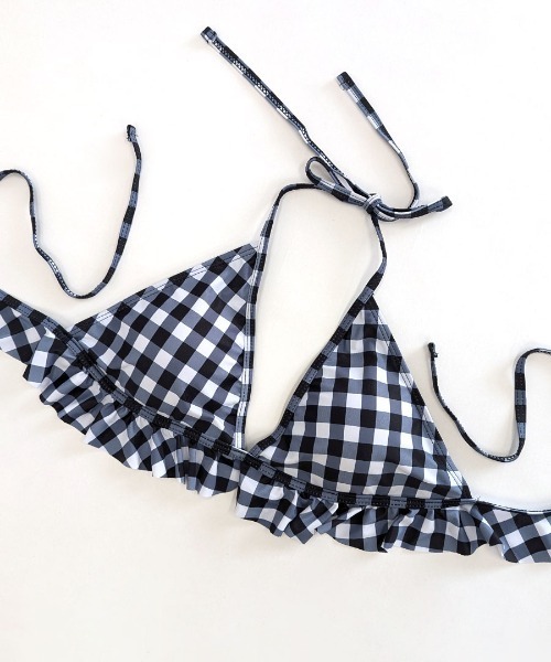 新品reselvesギンガムチェックビキニセット 新品reselvesギンガムチェックビキニセット
