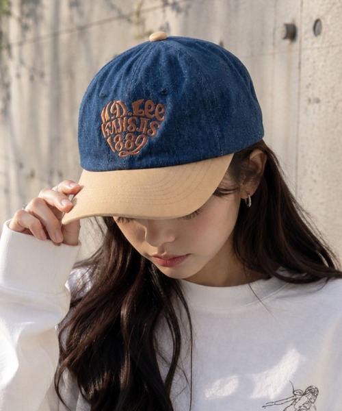 Lee（リー） メッシュキャップ キャップ 帽子 レタリングロゴ ハート