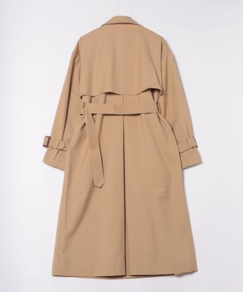 【新品未使用】デサント×マウジー　トレンチコート　ロング MOUSSY（マウジー） トレンチコート コート LOOSE DRAPE トレンチ