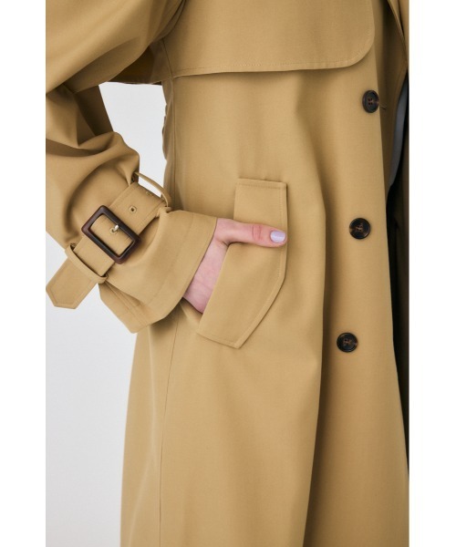 MOUSSY LOOSE TRENCH コート ベージュ MOUSSY LOOSE TRENCH LONG CT ベージュ マウジー - メルカリ