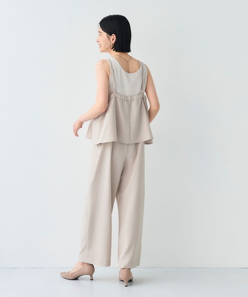CROSS FUNCTION サロペット オーバーオール 「シワになりにくい