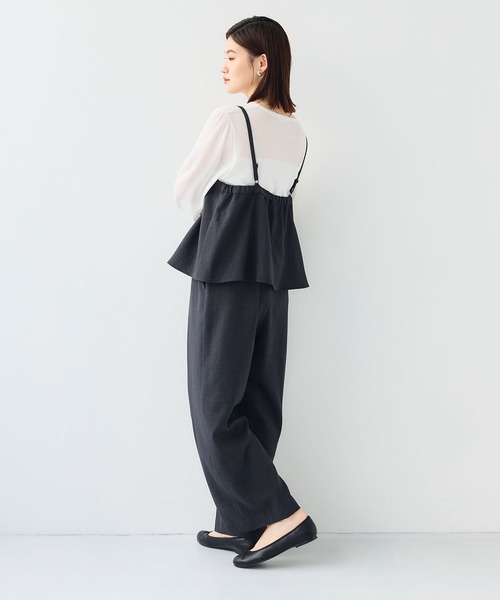marimo♪　リネンサロペット motomi.m リネンサロペット | FRENCH Bleu .rooms
