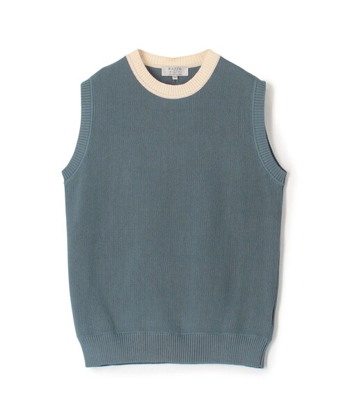 Raffa Molina ラファモリーナ TOMORROWLAND別注 別注】Raffa Molina コットン ニットシャツ｜トゥモローランド