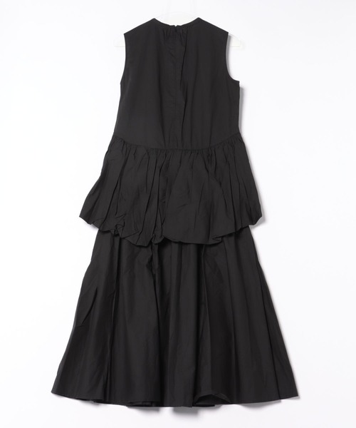 SUWDEE ワンピース peplum balloon sleeveless one piece : ZOZOTOWN
